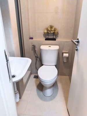 Bathroom in 2 BHK Independent House at Hiranandani Estate – for Rent