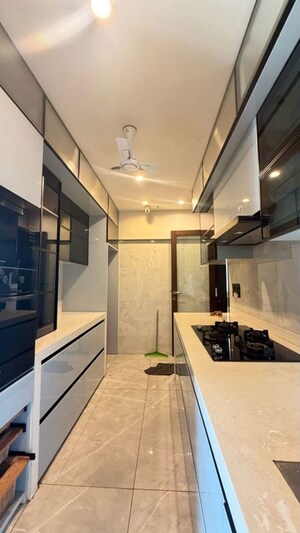 Kitchen in 3 BHK Apartment at Hubtown The Premiere, Andheri West – for Rent