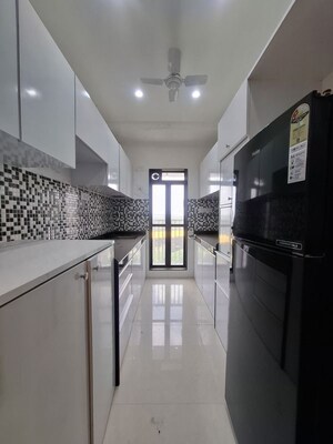 Kitchen in 3 BHK Apartment at Navkar Happy Homes, Ic Colony – for Sale
