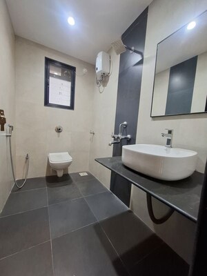 Bathroom in 3 BHK Apartment at Navkar Happy Homes, Ic Colony – for Sale