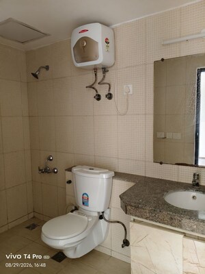 Bathroom in 4 BHK Apartment at 3C Lotus Panache, Sector 110 – for Rent