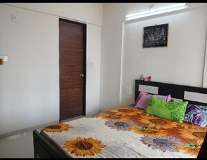 Bedroom in 1 BHK Apartment at Shubh Skypoint, Mundhwa – for Rent