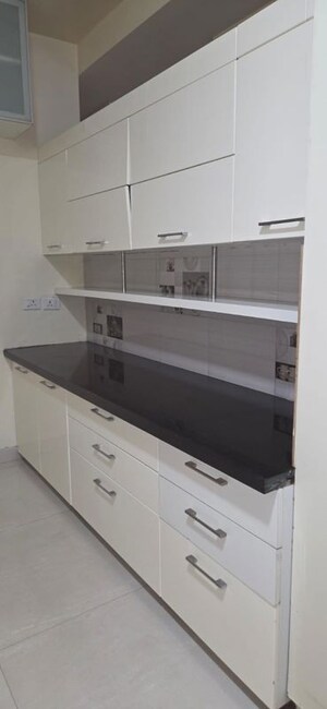 Kitchen in 3 BHK Apartment at Kumar Peninsula, Baner – for Rent