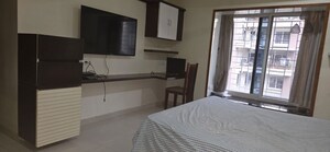 Bedroom in 3 BHK Apartment at Kumar Peninsula, Baner – for Rent