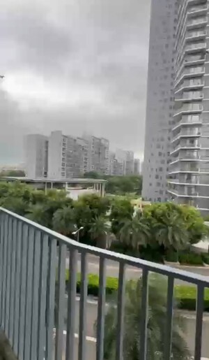 Balcony in 3 BHK Apartment at Ireo Skyon, Sector 60 – for Rent