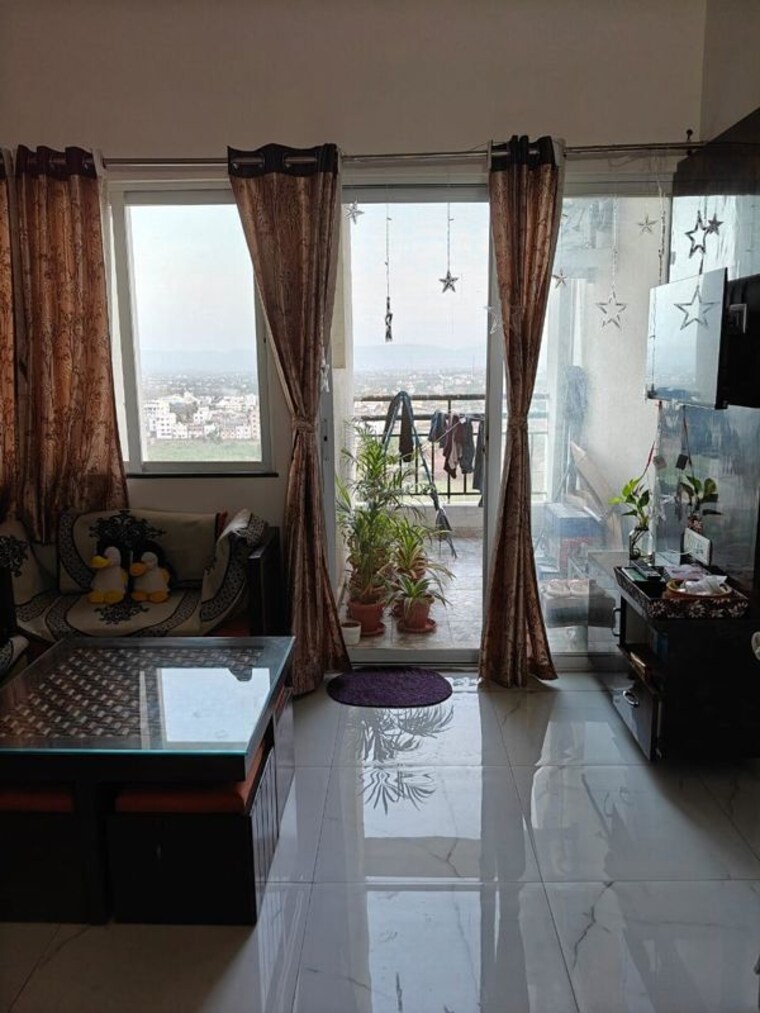 Living Room, vtp-purvanchal 1 Bedroom 366 Sq.Ft. Apartment In Wagholi Pune 10653487