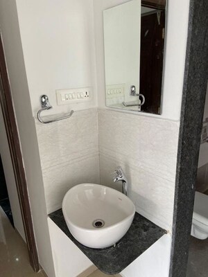 Bathroom in 3 BHK Apartment at Shagun Perfect 10, Balewadi – for Rent
