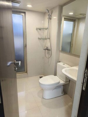 Bathroom in 1 BHK Apartment at Hiranandani Estate, Ghodbunder Road – for Rent