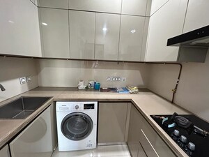 Kitchen in 1 BHK Apartment at Hiranandani Estate, Ghodbunder Road – for Rent
