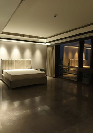 Living Room in 3 BHK Apartment at Lodha Trump Tower, Worli – for Rent