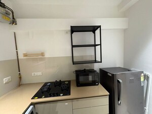 Kitchen in 1 BHK Apartment at Hiranandani Estate – for Rent