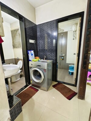 Laundry Area in 1 BHK Apartment at Nisarg Hyde Park, Kharghar – for Sale