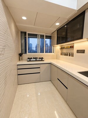 Kitchen in 2 BHK Apartment at Darshan Heights Parel, Parel – for Rent