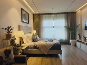 Living Room in Studio Apartment at AIPL Joy Street, Sector 66 – for Rent