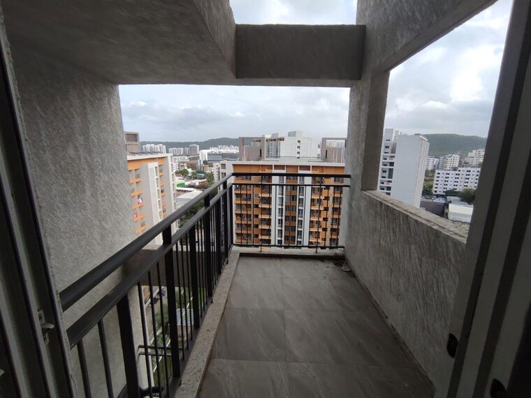 Balcony, rama-fusion-towers 2 Bedroom 680 Sq.Ft. Apartment In Hinjewadi Pune 10653702