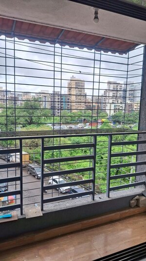 Balcony in 1 BHK Apartment at RS Tirupati Corner, Ulwe Sector 23 – for Rent