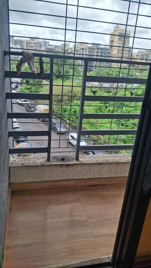 Balcony in 1 BHK Apartment at RS Tirupati Corner, Ulwe Sector 23 – for Rent