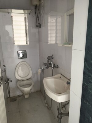 Bathroom in 1 BHK Apartment at Uma Irla Apartment, Vile Parle West – for Rent