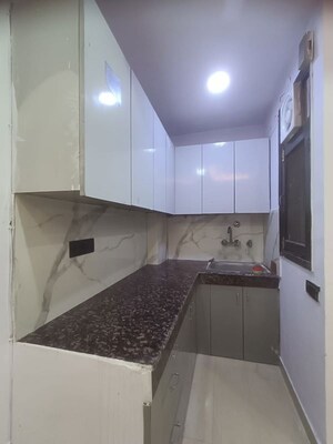 Kitchen in 2 BHK Builder Floor at Malviya Nagar – for Rent