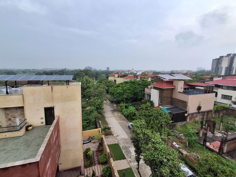 Exterior View, unitech-the-villas 3 Bedroom 4500 Sq.Ft. Builder Floor In Sector 33 Gurgaon 10653734