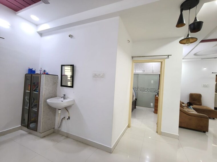 Living Room, amrutha-grand 2 Bedroom 1100 Sq.Ft. Apartment In Manikonda Hyderabad 10511749