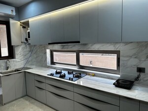 Kitchen in 4 BHK Villa at Adani The North Park, Shantigram – for Rent