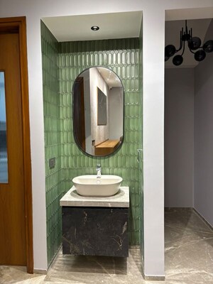 Bathroom in 4 BHK Villa at Adani The North Park, Shantigram – for Rent