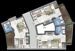 1 RK Apartment For Sale in Supertech North Eye, Sector 74