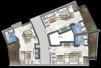 1 RkApartment For Sale in Supertech North Eye in Sector 74, Noida