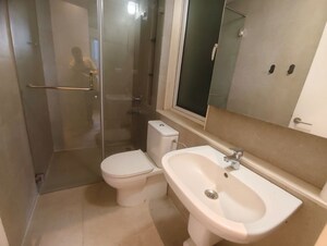 Bathroom in 3 BHK Apartment at Tata Serein, Pokhran Road No Two – for Rent
