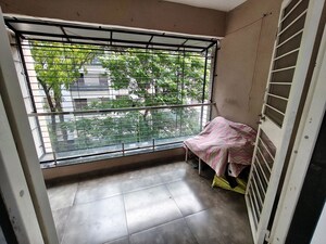 Balcony in 2 BHK Apartment at Rameshwar Nagar – for Rent