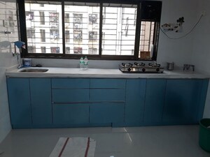 Kitchen in 2 BHK Apartment at Omkar Raga, Chembur – for Rent