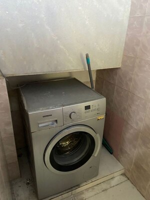 Bathroom in 3 BHK Apartment at China Link Apartment, Malad West – for Rent