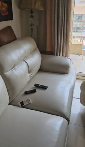 Living Room in 3 BHK Apartment at Emaar Palm Gardens, Sector 83 – for Rent