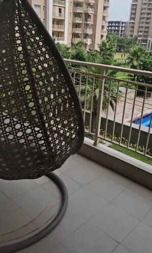Balcony in 3 BHK Apartment at Emaar Palm Gardens, Sector 83 – for Rent