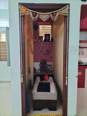 Building Lobby in 3 BHK Apartment at RV Panchajanya, Kondapur – for Rent