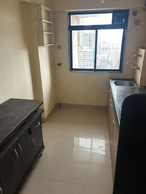 Kitchen in 1 BHK Apartment at Dheeraj Solitaire, Malad West – for Rent