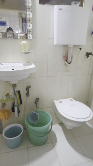 Bathroom in 2 BHK Apartment at Gaurav Woods, Mira Road – for Sale