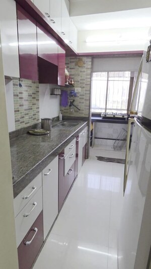 Kitchen in 2 BHK Apartment at Gaurav Woods, Mira Road – for Sale