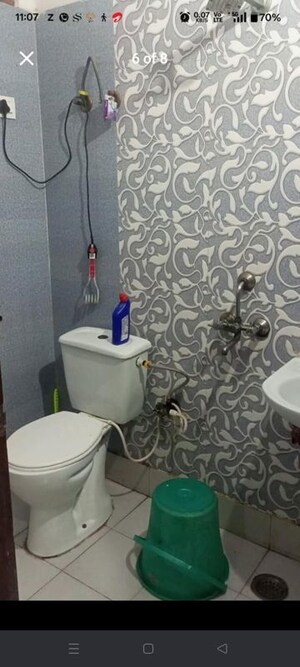 Bathroom in 2 BHK Builder Floor at ABCZ East Platinum, Sector 44 – for Rent