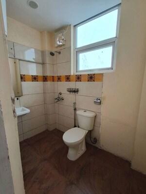 Bathroom in 1 RK Builder Floor at East Of Kailash – for Rent