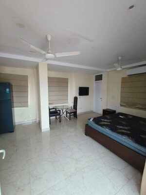 Living Room in 1 RK Builder Floor at East Of Kailash – for Rent