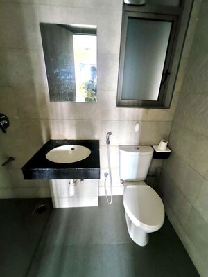 Bathroom in 2 BHK Apartment at Kalpataru Paramount, Kapur Bawdi – for Rent