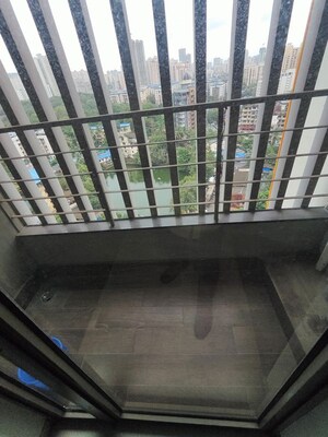 Balcony in 2 BHK Apartment at Kalpataru Paramount, Kapur Bawdi – for Rent