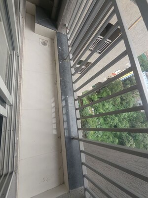 Balcony in 2 BHK Apartment at Ashar Metro Towers, Vartak Nagar – for Rent