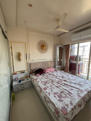 Bedroom in 2 BHK Apartment at Ashar Metro Towers, Vartak Nagar – for Rent