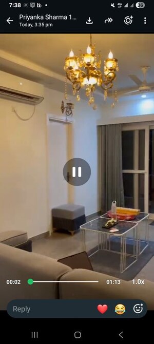 Living Room in 4 BHK Builder Floor at East Of Kailash – for Rent