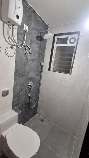 Bathroom in 1 BHK Apartment at The Baya Central, Lower Parel – for Rent