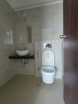 Bathroom in 2 BHK Apartment at Raymond Ten X Habitat, Pokhran Road No Two – for Rent