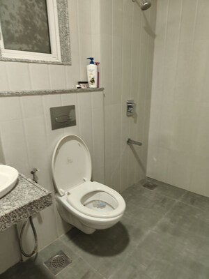 Bathroom in 2 BHK Apartment at Sheth Avalon, Laxmi Nagar – for Rent
